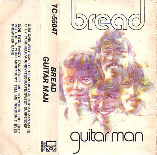 Bread – Guitar Man Cassette *Used 1972 Release*