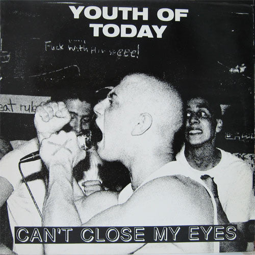 Youth Of Today – Can't Close My Eyes Yellow Translucent Color Vinyl LP Record