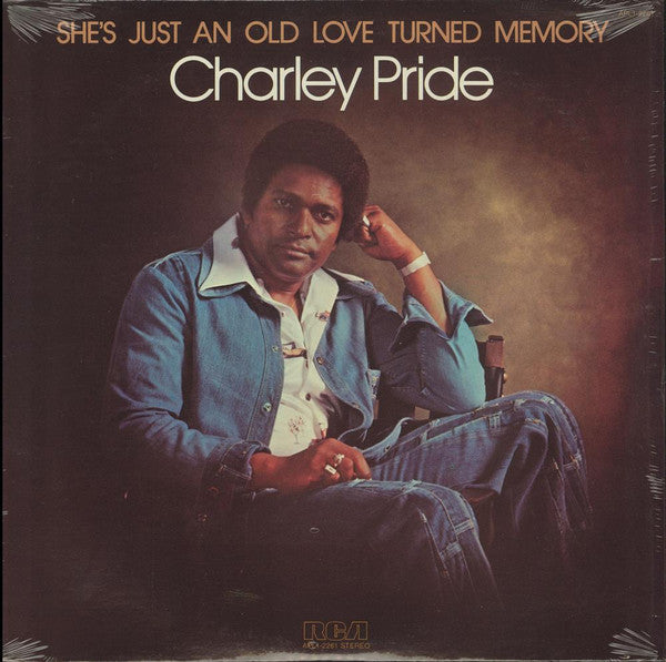 Charley Pride – She's Just An Old Love Turned Memory Vinyl LP Record *Used 1977 Release*