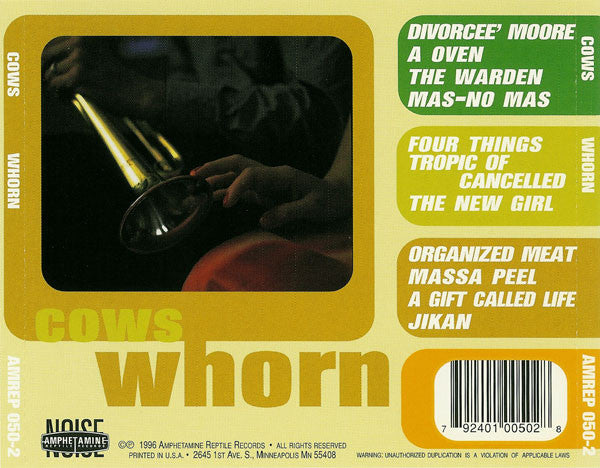 Cows - Whorn CD