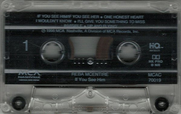 Reba – If You See Him Cassette *USED 1998 RELEASE*