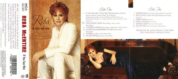 Reba – If You See Him Cassette *USED 1998 RELEASE*