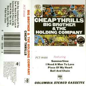 Big Brother & The Holding Company – Cheap Thrills Cassette *Used Release*