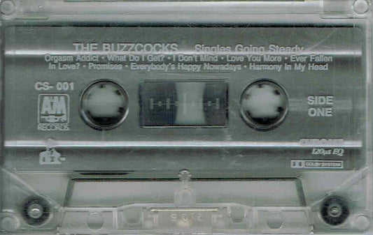 Buzzcocks, The - Singles Going Steady Cassette Tape *USED 1986 RELEASE*