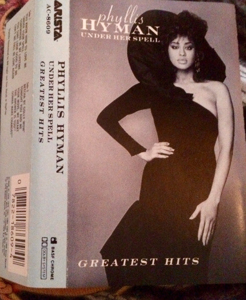 Phyllis Hyman – Under Her Spell - Greatest Hits Cassette *USED 1989 RELEASE*