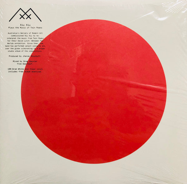 Xiu Xiu – Plays The Music Of Twin Peaks White/Clear Color Vinyl LP Record