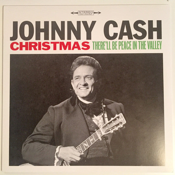CASH, JOHNNY - Christmas: THERE'LL BE PEACE IN THE VALLEY Vinyl LP Record