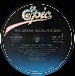 Gregg Allman Band, The – Can't Get Over You Vinyl LP Record *Used 1988 Release*