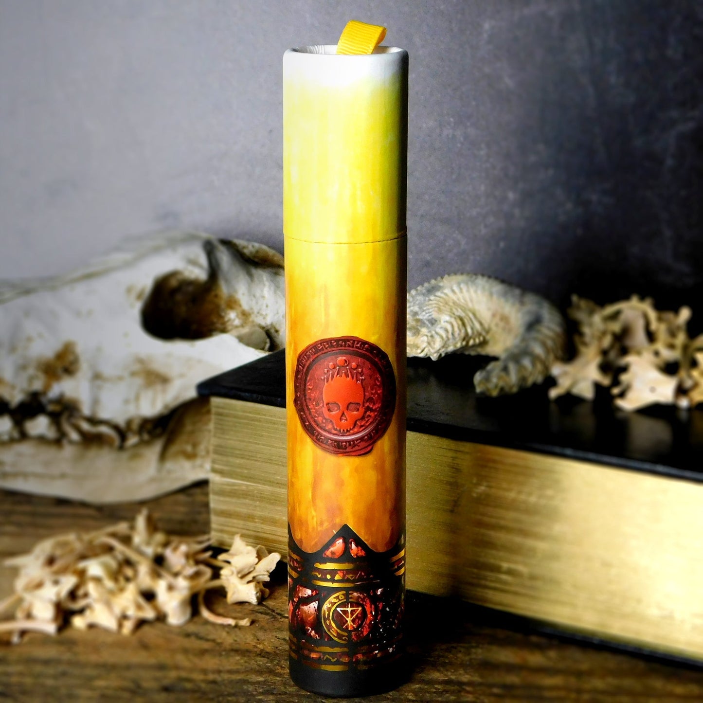Ritual Candle Dice Tube: The Mark of the Necronomicon