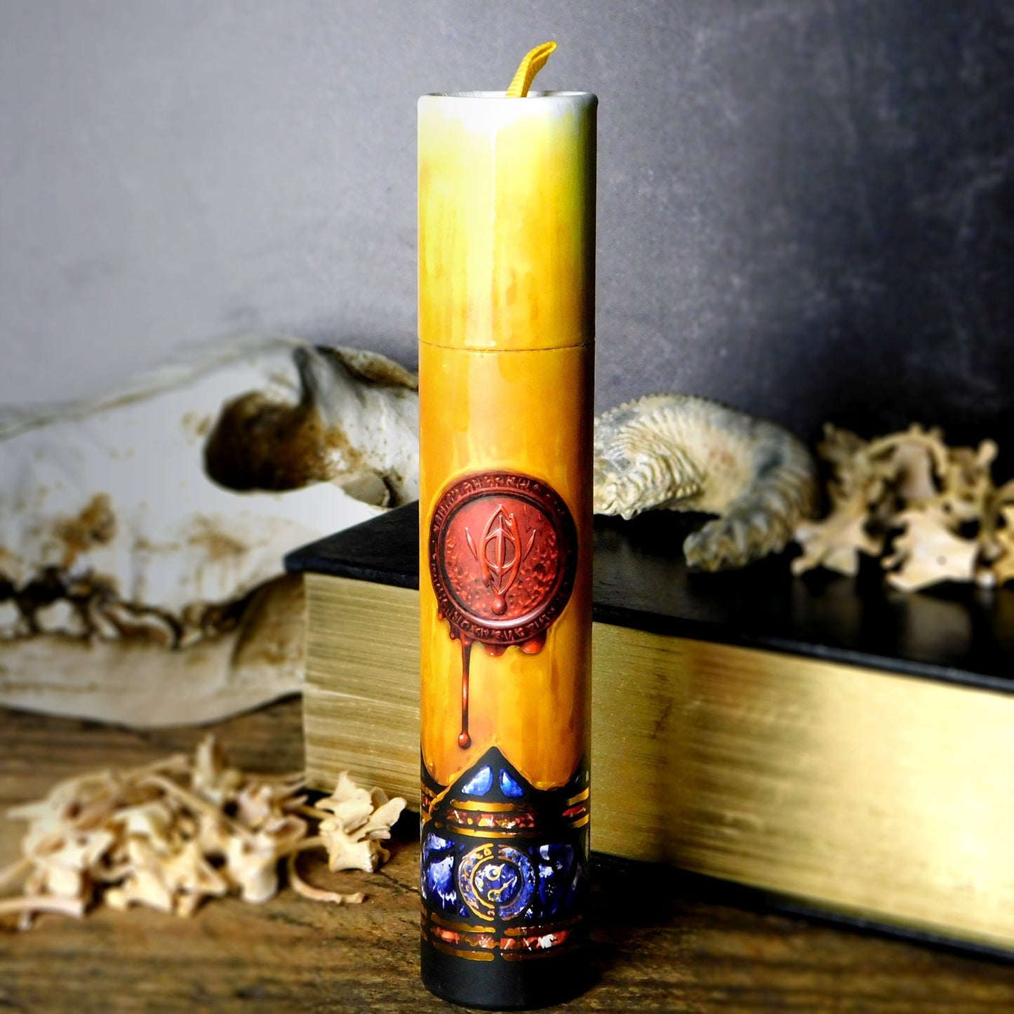 Ritual Candle Dice Tube: The Seer's Eye
