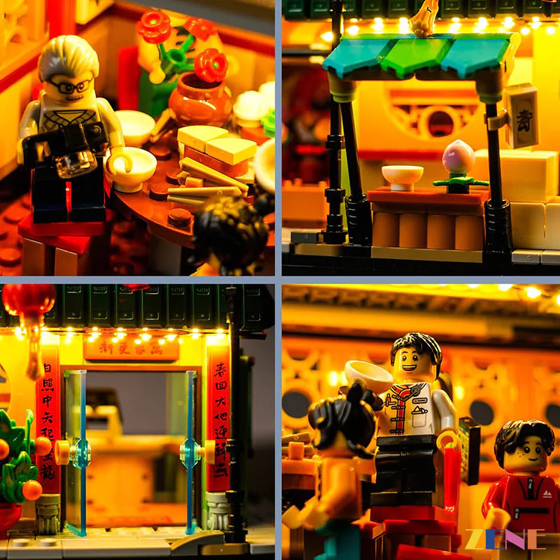 Light Kit for LEGO Family Reunion Celebration #80113