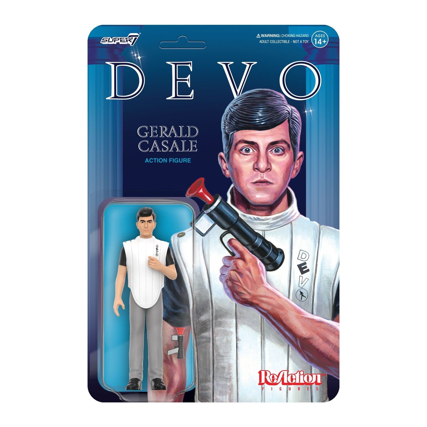 Super7 x Devo - New Traditionalists Gerald Casale ReAction Figure