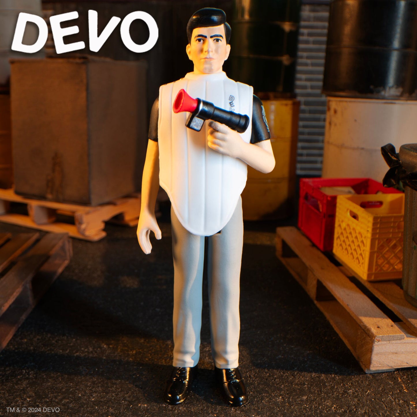 Super7 x Devo - New Traditionalists Gerald Casale ReAction Figure