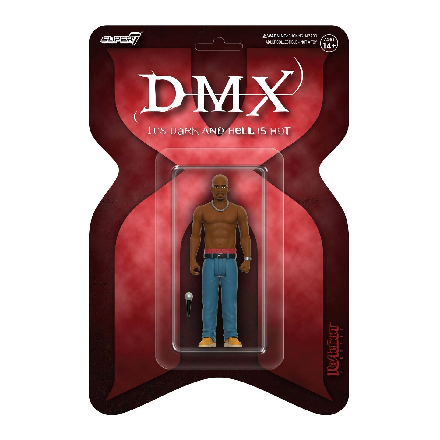 Super7 x DMX (It's Dark And Hell Is Hot) ReAction Figure