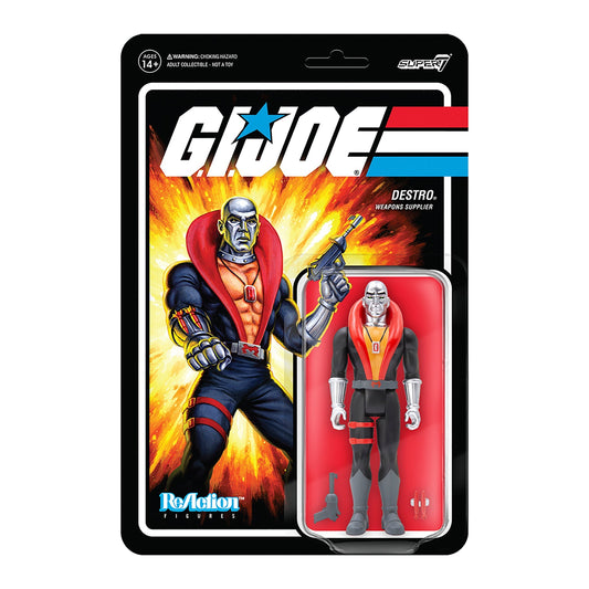 Super7 x G.I. Joe Destro Wave 1 ReAction Figure