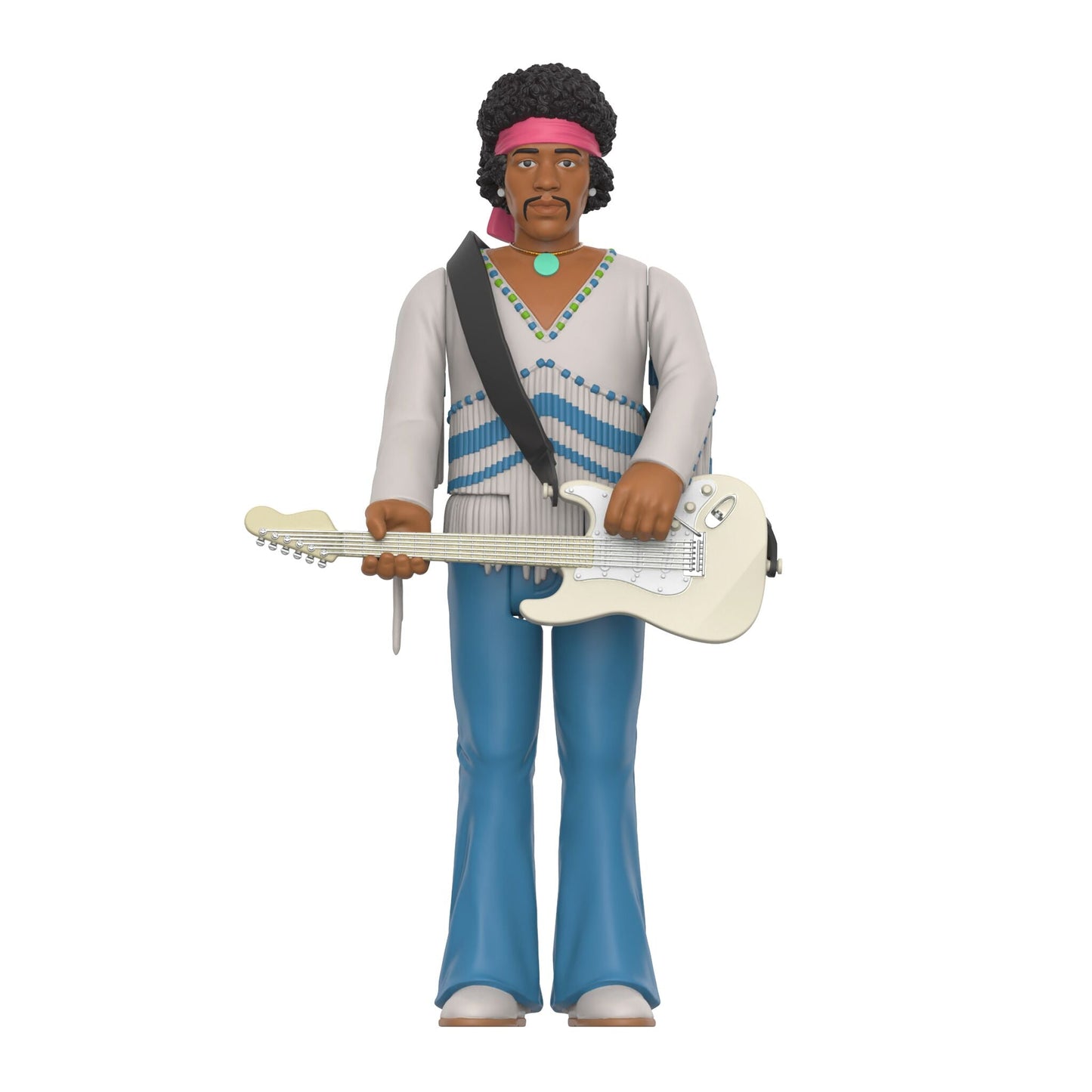 Super7 x Jimi Hendrix (Festival) ReAction Figure