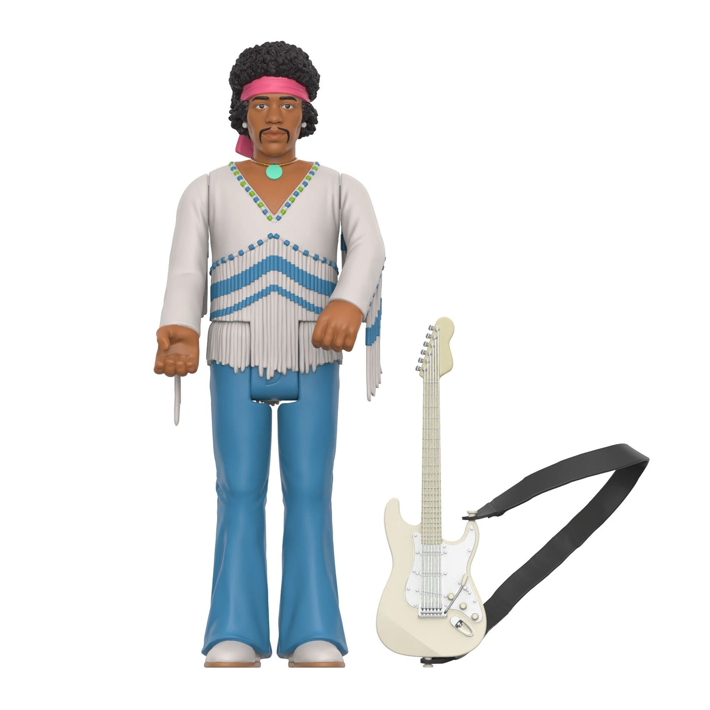 Super7 x Jimi Hendrix (Festival) ReAction Figure