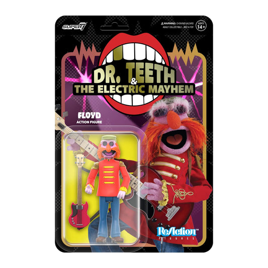 Super7 x The Muppets - Electric Mayhem Band - Floyd ReAction Figure