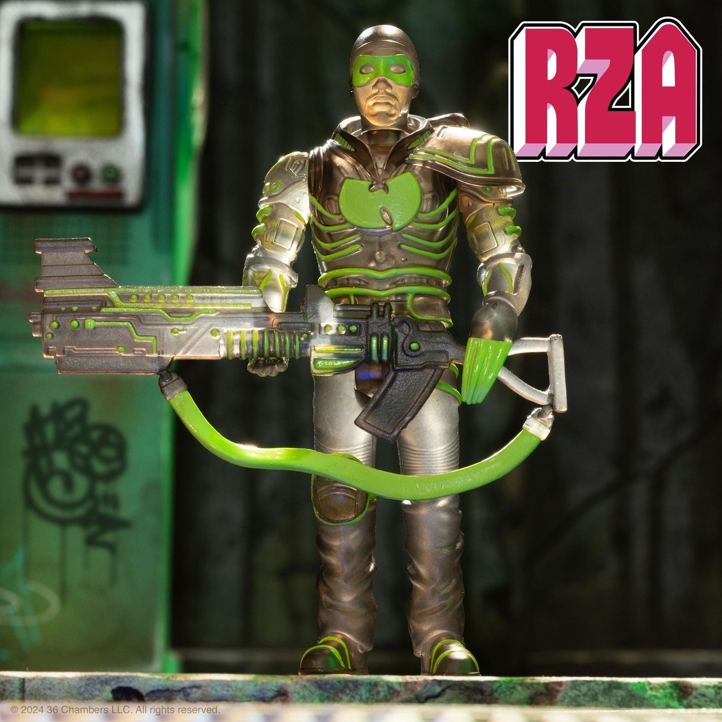Super7 x RZA - Bobby Digital (Clear) ReAction Figure