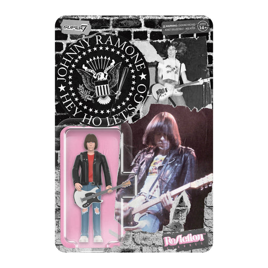 Super7 x Ramone's Johnny Ramone ReAction Figure