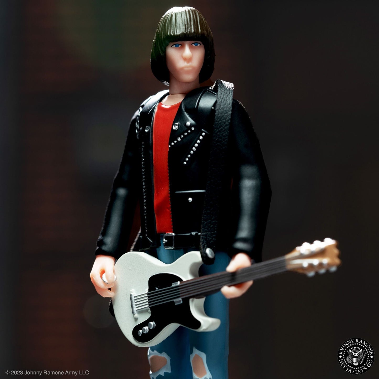 Super7 x Ramone's Johnny Ramone ReAction Figure