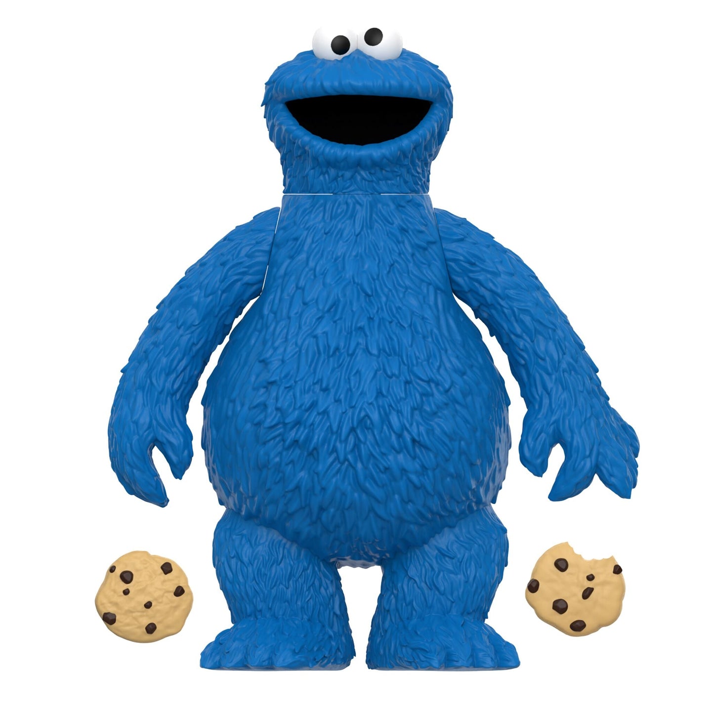 Super7 x SESAME STREET - COOKIE MONSTER ReAction Figure