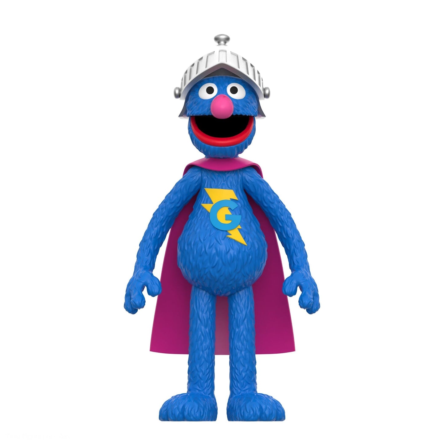 Super7 x SESAME STREET - SUPER GROVER ReAction Figure