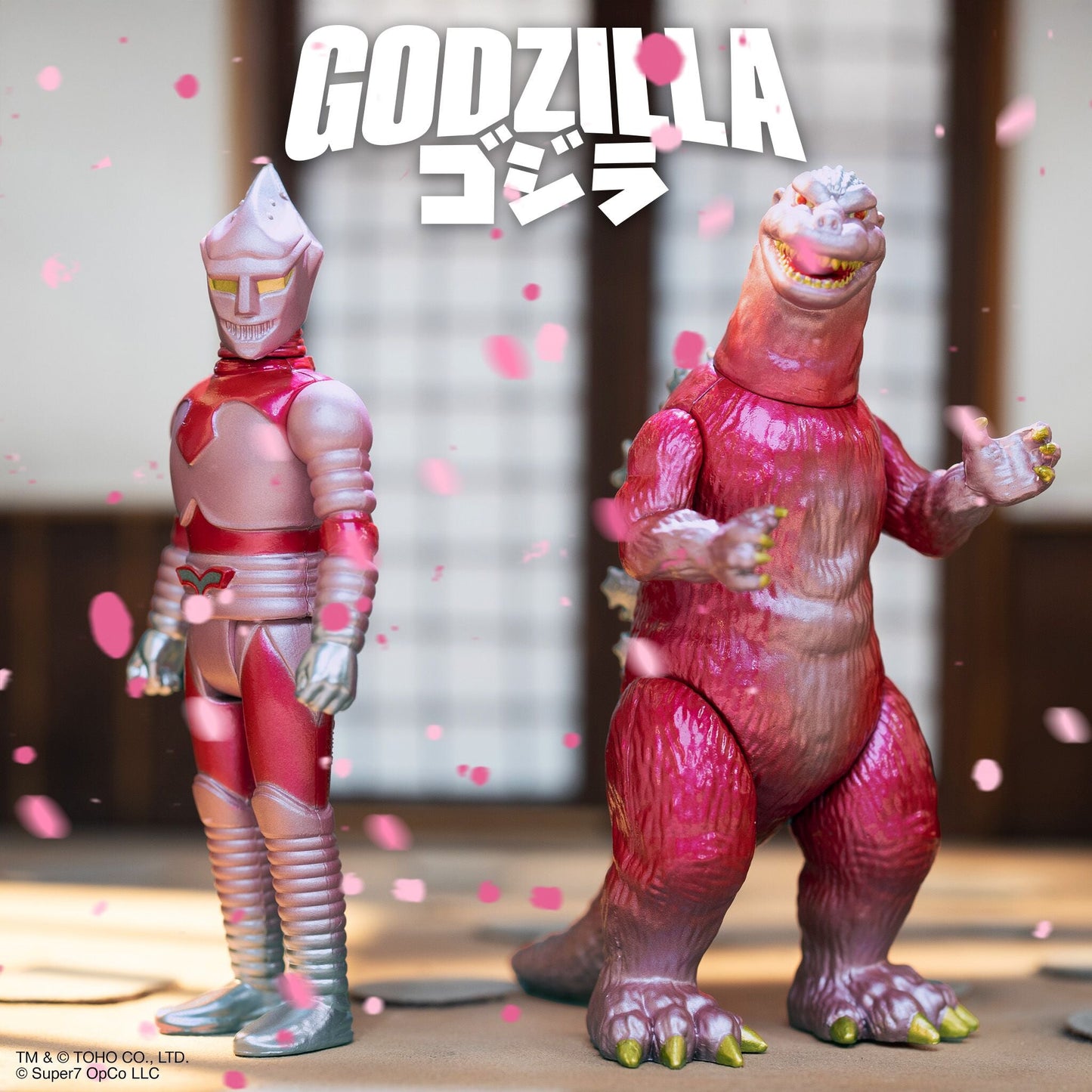 Super7 x TOHO - Godzilla Jet Jaguar (Cherry Blossom Festival) ReAction Figure