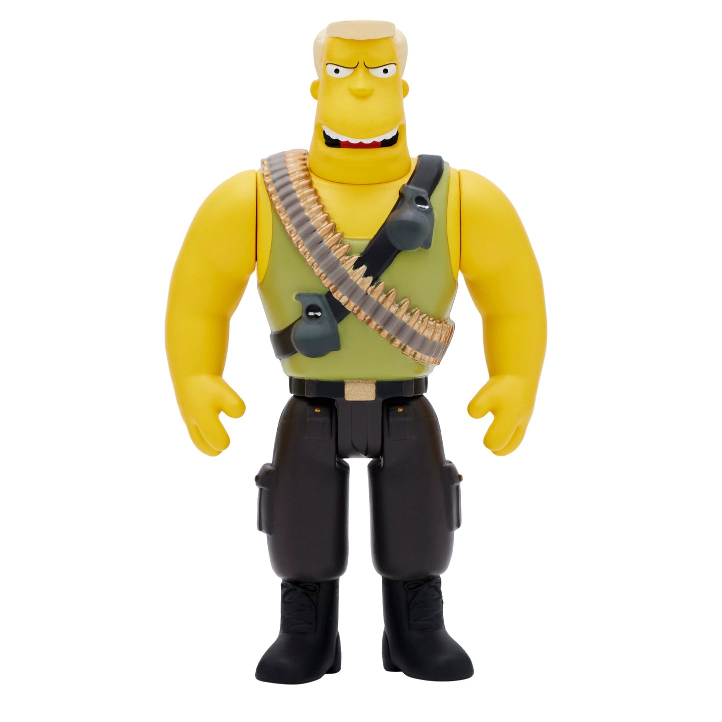 Super7 x The Simpsons - McBain (Commando) ReAction Figure