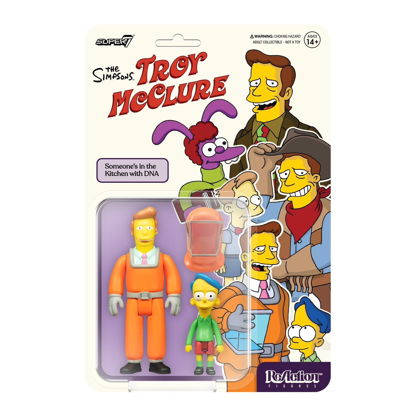 Super7 x The Simpsons - Troy McClure (Someone’s in the...) ReAction Figure