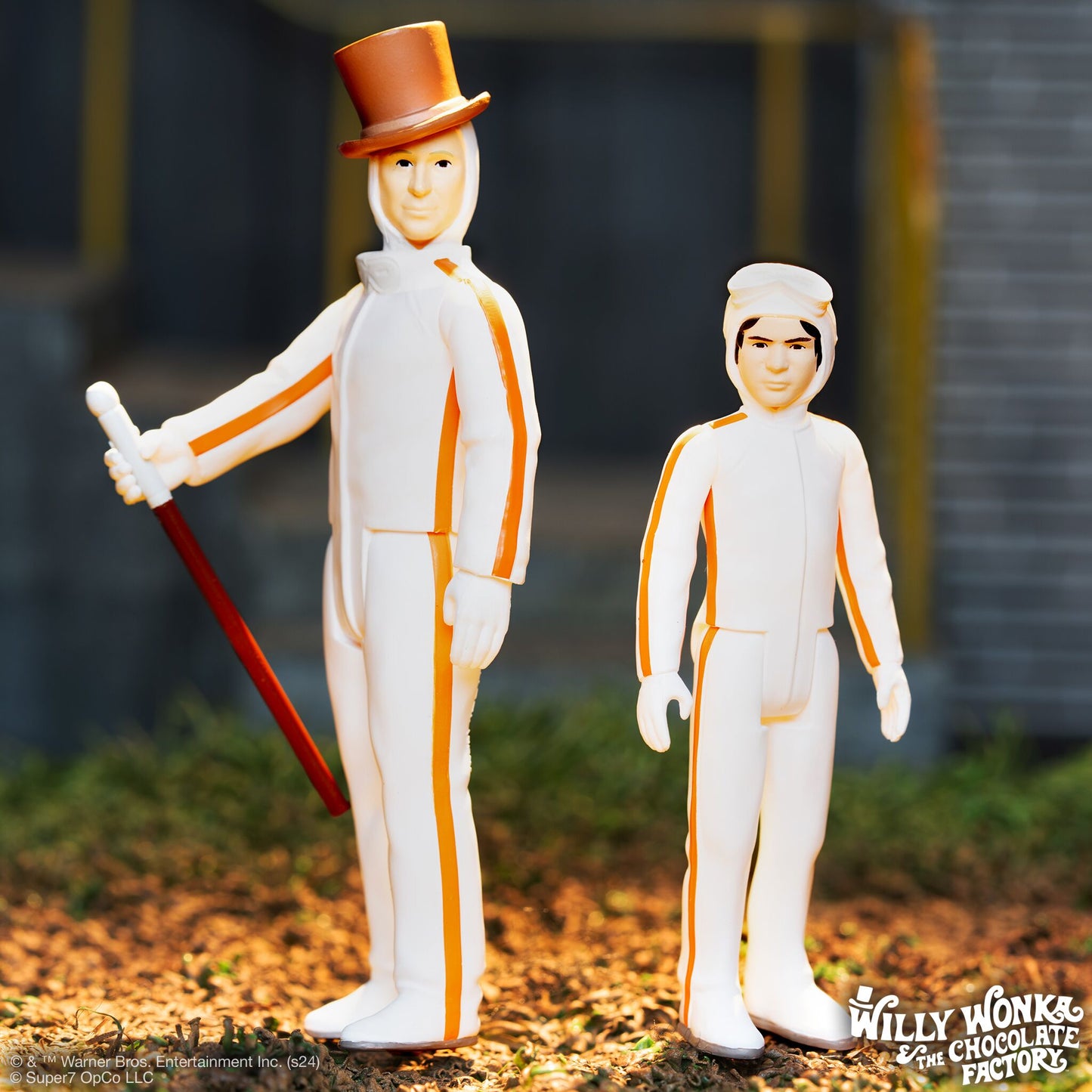 Super7 x WILLY WONKA & THE CHOCOLATE FACTORY - Willy Wonka (White Suit) ReAction Figure