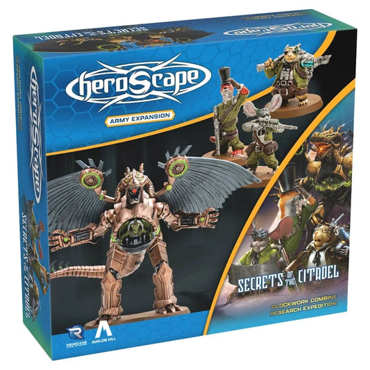 Heroscape: Secrets of the Citadel - Clockwork Combine Research Expedition Army Expansion