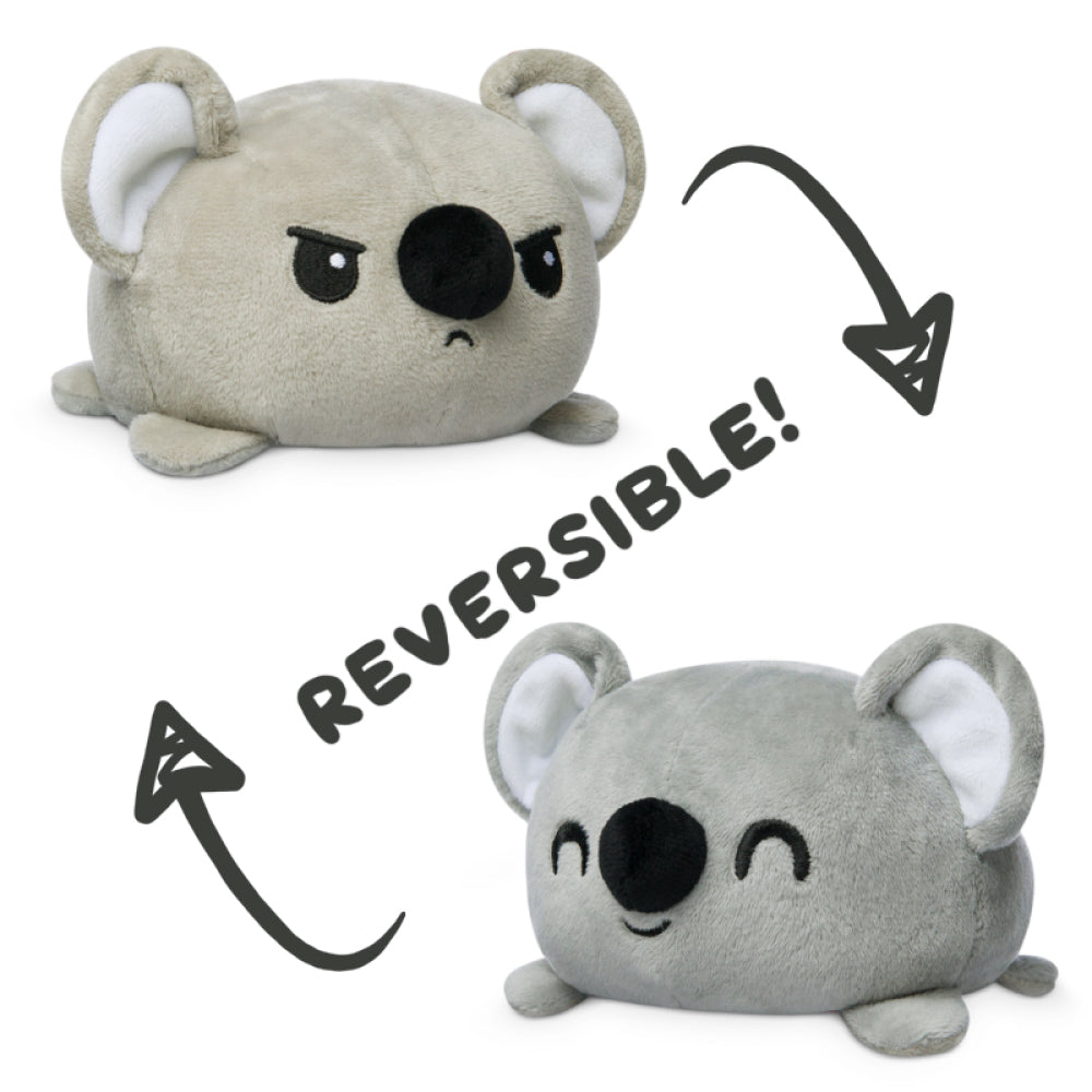 TeeTurtle Reversible Koala: Gray (Mini)