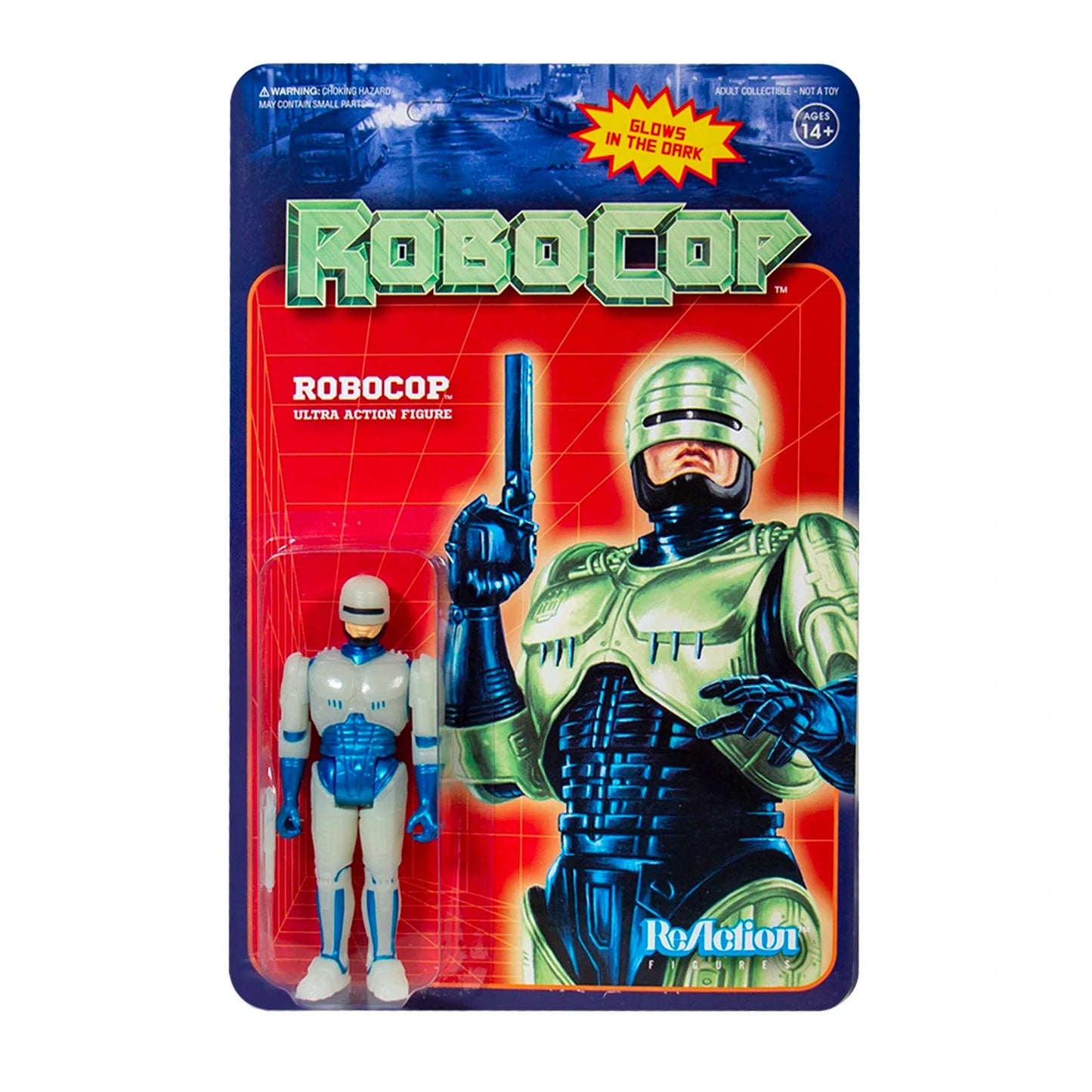 Super7: ReAction (Robocop), Robocop (GITD) (2019 NYCC) Exclusive