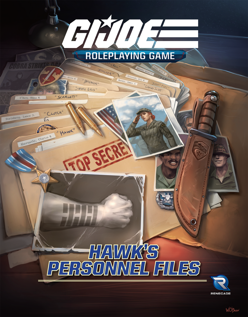 G.I. JOE RPG: Hawk’s Personnel Files Sourcebook - Golden Apple Comics