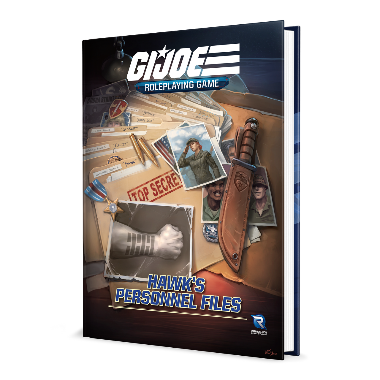 G.I. JOE RPG: Hawk’s Personnel Files Sourcebook - Golden Apple Comics