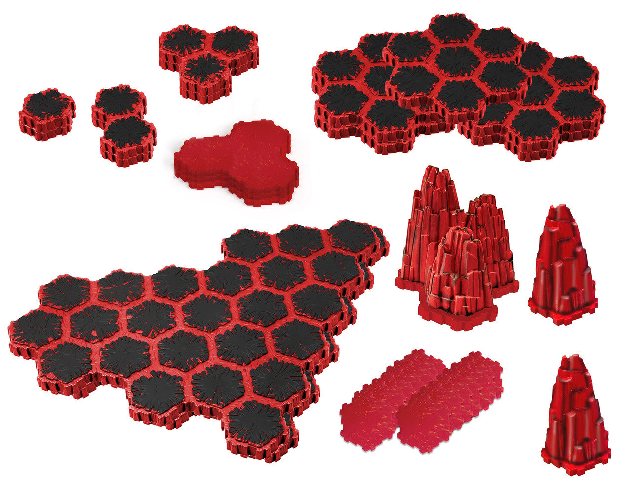 Heroscape: The Lava Fields of Valhalla Terrain Expansion - Golden Apple Comics