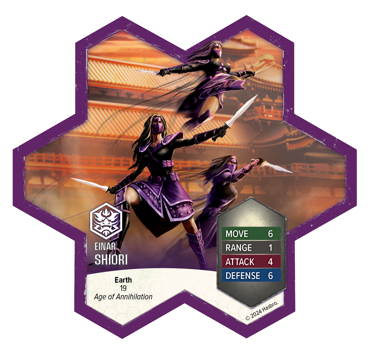 Heroscape: Age of Annihilation - Shiori Miniature Promo - Golden Apple Comics