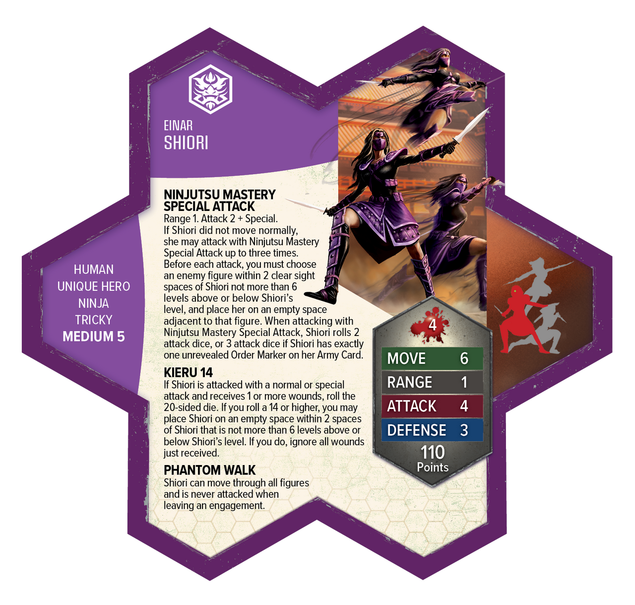 Heroscape: Age of Annihilation - Shiori Miniature Promo - Golden Apple Comics