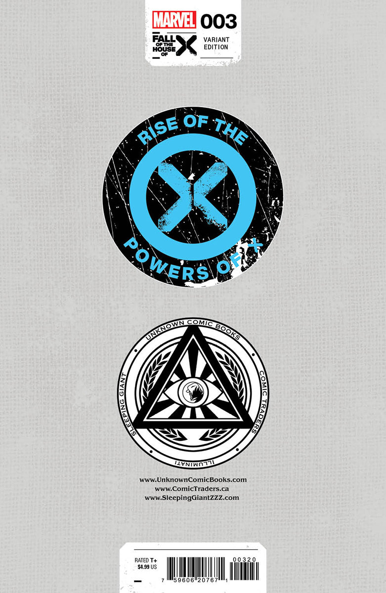 [2 Pack] Rise Of The Powers Of X 3 Unknown Comics Ejikure Exclusive Connecting Var [03/27/2024]