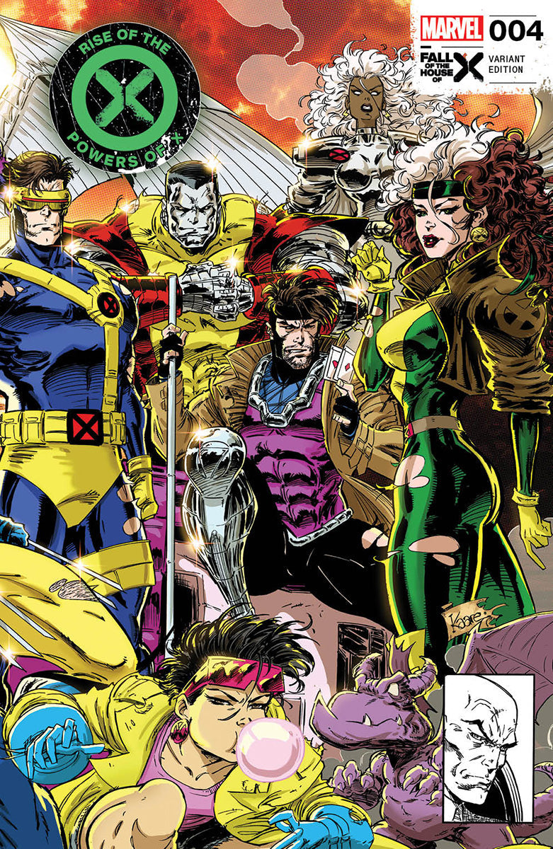 [2 Pack] Kaare Andrews Fall Of The House Of X #4 / Rise Of The Powers Of X #4 Exclusive Connecting Var [Fhx] (04/24/2024)