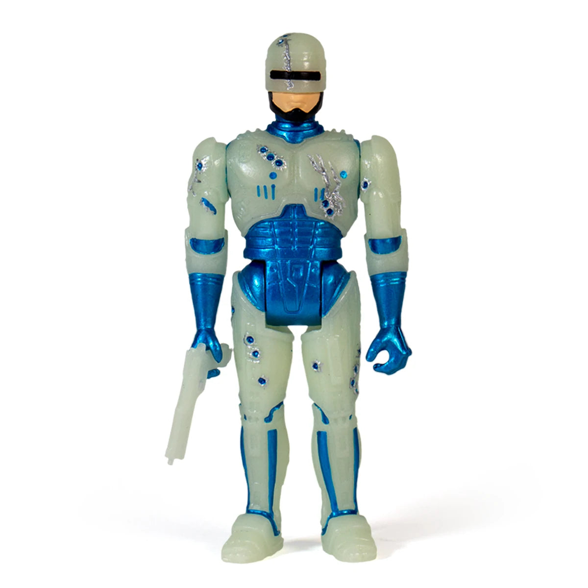 Super7: ReAction (Robocop), Robocop (Damaged) (GITD)