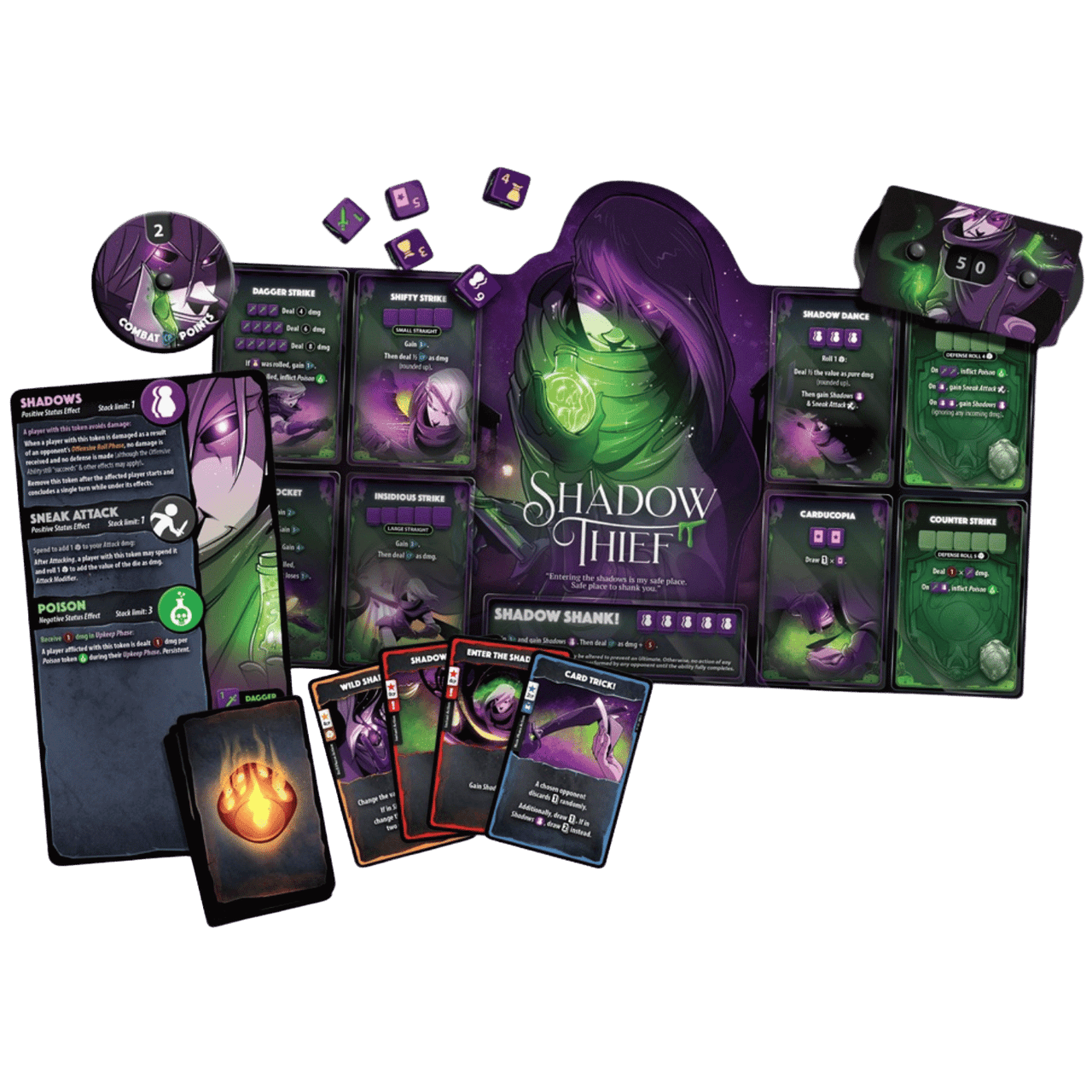 Dice Throne: Hero Pack - Shadow Thief