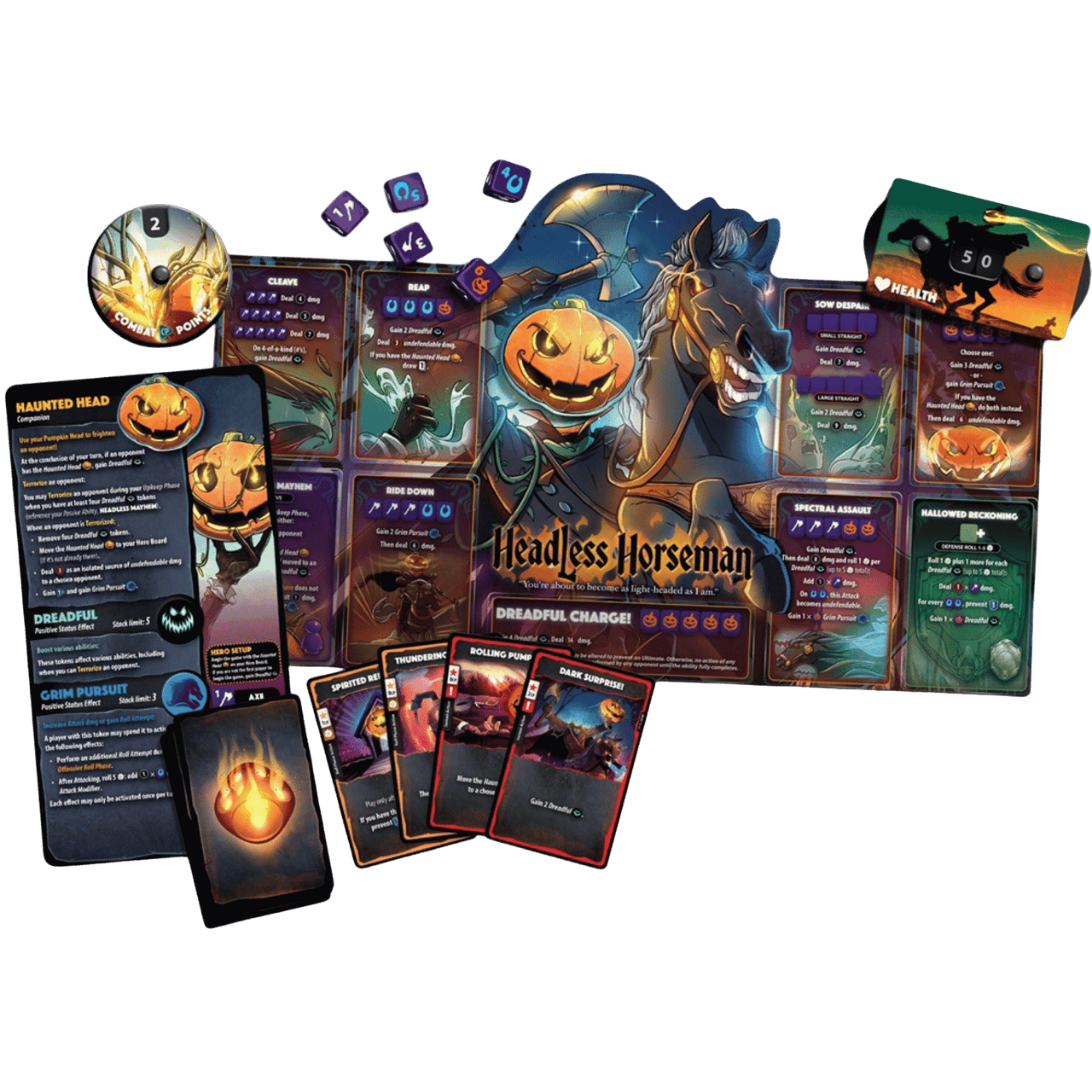 Dice Throne: Hero Pack - Headless Horseman