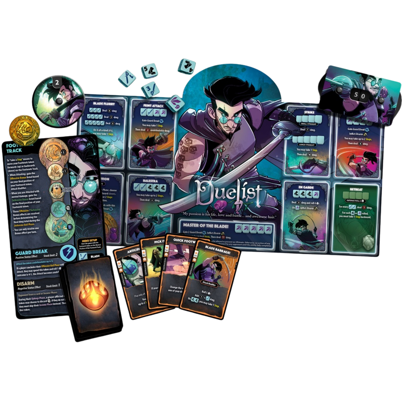 Dice Throne: Hero Pack - Duelist