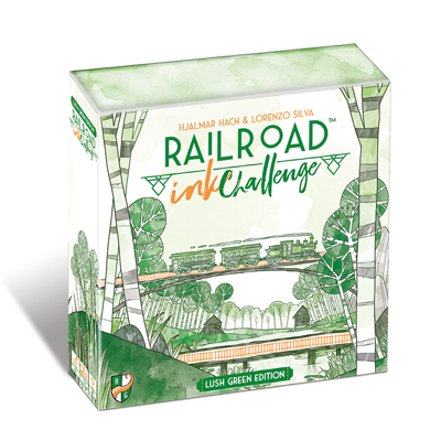 Railroad Ink Challenge - Lush Green Edition