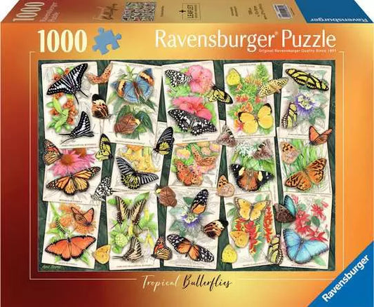 Ravensburger: Puzzle - Tropical Butterflies