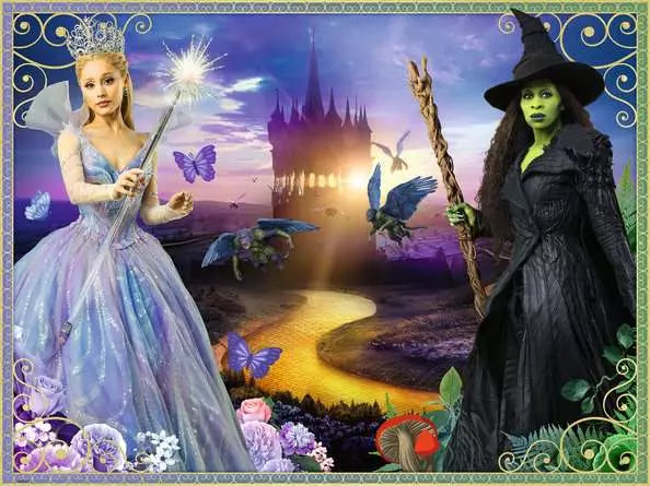 Ravensburger: Puzzle - Wicked - Friends til The End - Golden Apple Comics