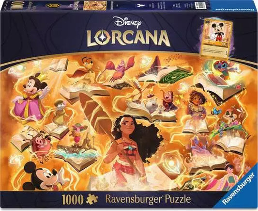 Ravensburger: Puzzle - Disney Lorcana - Glimmers of the Realm - Amber