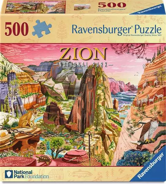 Ravensburger: Puzzle -  National Parks - Zion National Park